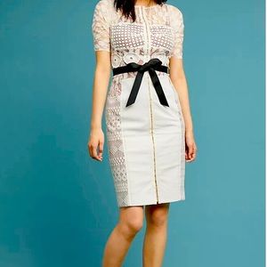 Byron Lara Carissima Sheath dress - white sz 6